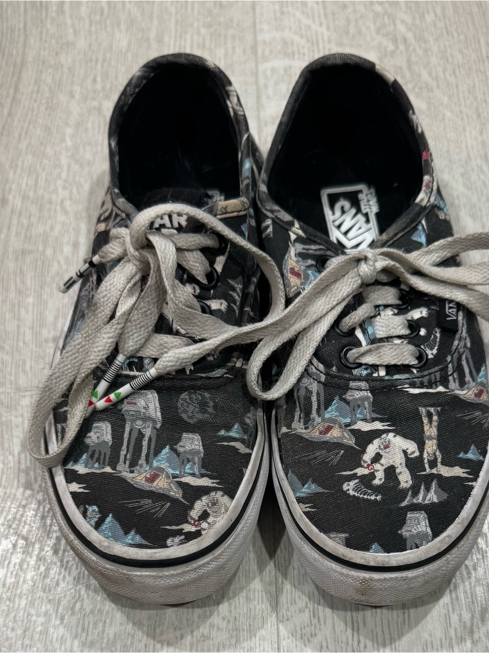 GUC Star Wars x Vans | Dark Side Hoth Sneakers | Size 1.5Y